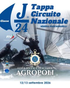 Tappa Nazionale Campionato J24 – Memorial Biagio Manganelli – 12/13 Settembre 2026